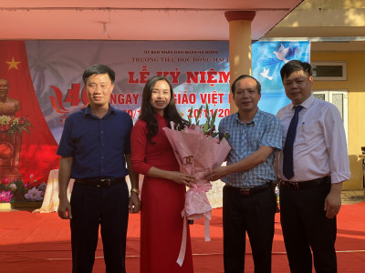 CHÀO MỪNG NGÀY NHÀ GIÁO VIỆT NAM