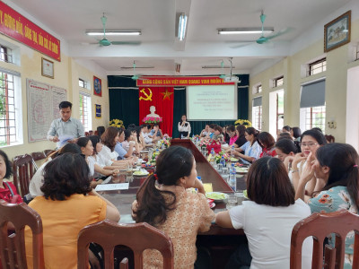 SINH HOẠT CHUYÊN MÔN CỤM 4