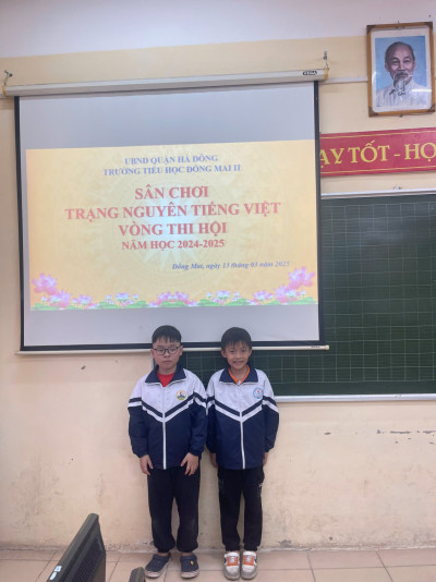 VINH DANH HỌC SINH ĐẠT GIẢI KỲ THI TRẠNG NGUYÊN TV VÒNG THI HỘI