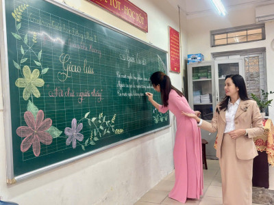 CUỘC THI “NÉT CHỮ NGƯỜI THẦY” – CHÀO MỪNG NGÀY NHÀ GIÁO VIỆT NAM 20/11