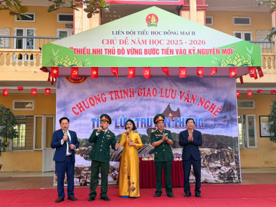 HOẠT ĐỘNG CHÀO MỪNG NGÀY 22/12 TẠI TRƯỜNG TIỂU HỌC ĐỒNG MAI II