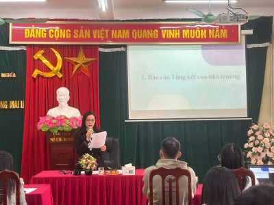 HỘI NGHỊ CHA MẸ HỌC SINH LẦN THỨ 2 – TRƯỜNG TIỂU HỌC ĐỒNG MAI II