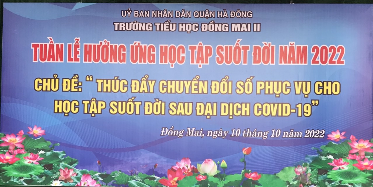 TUẦN LỄ HƯỞNG ỨNG HỌC TẬP SUỐT ĐỜI NĂM 2022