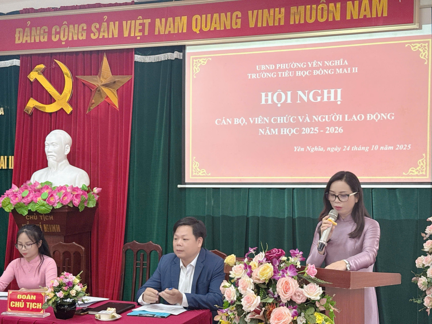 ĐẠI HỘI CÁN BỘ VIÊN CHỨC VÀ NGƯỜI LAO ĐỘNG